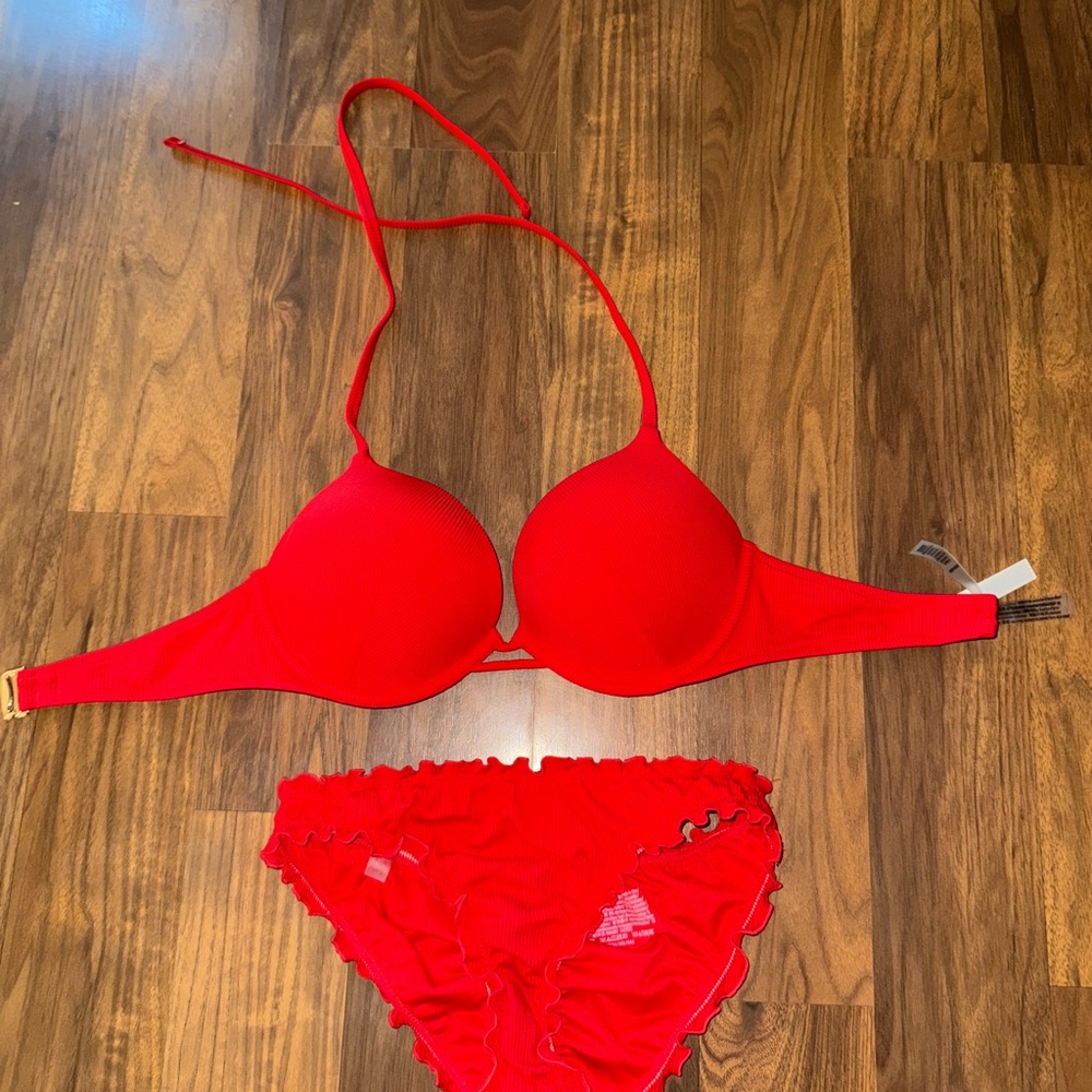 Victoria's Secret Red Bikini Set